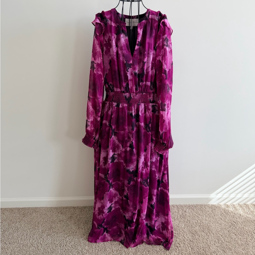 Charles Henry Fuchsia and Purple Dress